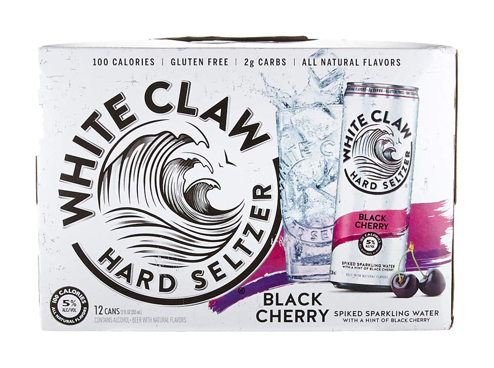 Mua White Claw Hard Seltzer Black Cherry 12 Oz Cans 5 ABV Pack Of