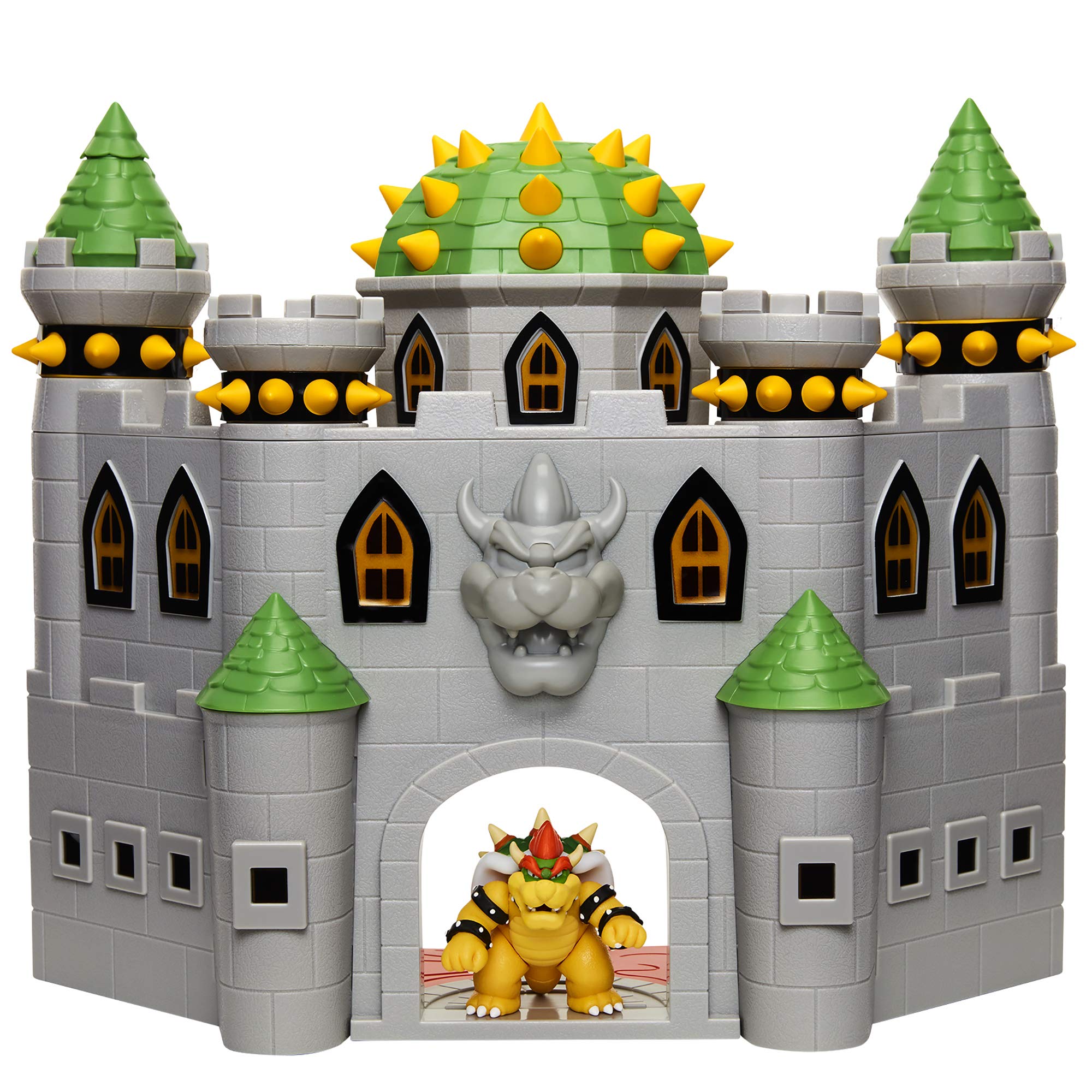 Buy Super Mario Nintendo Deluxe Bowser S Castle Playset With