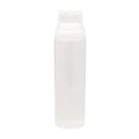 Tablecraft 12463C3F Squeeze Bottle - Double-End, Wide Mouth, 24 oz., Clear
