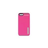 Incipio DualPro Case for iPhone 5S - Retail Packaging - Pink/Haze Gray