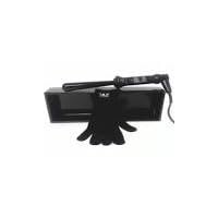 ISO Twister Black 25-13mm Reverse Barrel Tourmaline Ceramic Hair Curling Iron and Heat-Resistant Glove