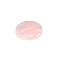 Jet Rose Quartz Worry Palm Stone Stress Relief Thum stone Healing Meditation Reiki Oval Jet crystal Approx 1.5 Inch