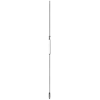 Hustler HQ27 55-Inch Steel Power Packer CB Radio Antenna (White)