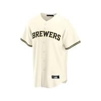 Youth 8-20 Christian Yelich Milwaukee Brewers #22 Cream Home Player Jersey