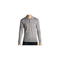 French Connection Men's Classic Wool Long Sleeve Polo