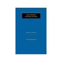 Management Control Systems Management Control Systems Paperback