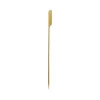Restaurantware 8 Inch Wood Skewers 1000 Flat Handle Paddle Picks - Biodegradable For Appetizers Cocktails Fruit And Kabob Bamboo Paddle Sticks Outdoor Grilling