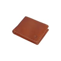 Pure Leather Fendi Horizontal Wallet for Men Ultra Strong Stitching I Multiple Credit Card Slots I 2 Currency Compartments I 1 Coin Pocket Hand Purse Gift for Men (Brown)
