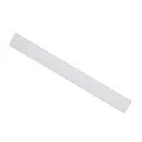 Ewatchparts 22MM RUBBER BAND WATCH STRAP COMPATIBLE WITH TAG HEUER WAE1112, WAE1113 GOLF WATCH WHITE