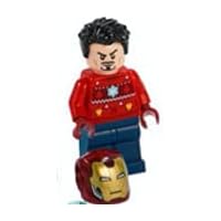 LEGO Marvel Super Heroes Iron Man in Festive Sweater Minifigure from 76196 (Bagged)