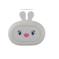 Baby Bunny Toddler Night Light Sleep Soother Sound Machine. 8 Different Changeable Colors and 5 Different Soothing Sounds. Chargeable Battery Lasts 48 Hours and USB Cable Included.