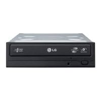 LG GSA-H55L 20x DVD±RW IDE Drive w/LightScribe (Black)