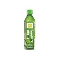 Alo Original Awaken Aloe Vera Juice Drink - Wheatgrass - Case of 12 - 16.9 fl oz.