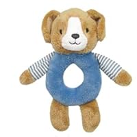 Carter’s Puppy Ring Rattle, Plush Toy for Babies