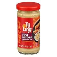 Ty Ling Naturals Chinese Style Hot Mustard, 4oz Pack of (2)