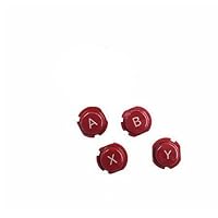 A B X Y Key ABXY Button for 3DS Game Console Repair Parts(Red)