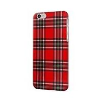 R2374 Tartan Red Pattern Case Cover for iPhone 6S