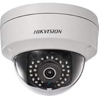 Hikvision DS-2CD2142FWD-IS 2.8MM Outdoor Dome Camera, 4 MP-20 fps/1080p, H.264, 2.8 mm, Day/Night, 120 dB WDR, IR (30 m), 3-Axis, Alarm I/o, Audio I/O, uSD, IP66, PoE / 12 V DC US Version
