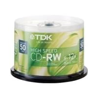 Imation TDK 12x CD-RW High Speed Media - 700MB - 50 Pack
