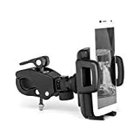 GRIFITI Nootle Quick Release Pipe Clamp and Universal Phone Mount Adjustable for iPhone, Smartphone, Galaxy, Pixel, Andriod, HTC One, Nokia, Fits Handlebars, Music and Mic Stands, Tripods
