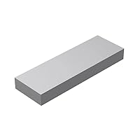 Classic Building Tiles, Light Grey Tile 1x3, 100 Piece, Compatible with Lego Parts and Pieces 63864(Color:Light Grey)