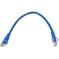 L-Com Patch Cord, Cat5E, Utp, 1Ft, Blue - TRD815BL-1