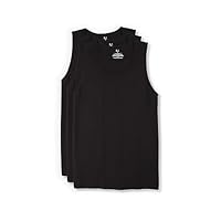 DXL Big + Tall Essentials Men's Big and Tall 3-pk Jersey T-Shirts White