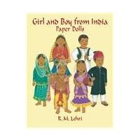 Girl and Boy from India Paper Dolls Girl and Boy from India Paper Dolls Paperback Mass Market Paperback