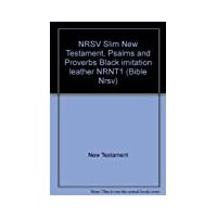NRSV Slim New Testament, Psalms and Proverbs Black imitation leather NRNT1