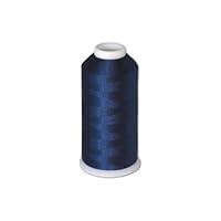 1 cone of Commercial Polyester Embroidery Thread Kit - Navy Blue P6369-5500 yards - 40wt