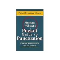 Merriam-Webster's Pocket Guide to Punctuation (Pocket Reference Library) Merriam-Webster's Pocket Guide to Punctuation (Pocket Reference Library) Paperback
