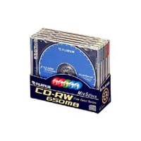 FujiFilm CD – rw650ccm5p Mix 5discs Pack