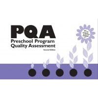 Preschool PQA Form A - Classroom Items
