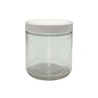 Bottle, Clear, Straight-Sided Round, 16 oz, 12/cs