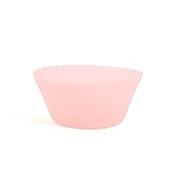 2pieces-7cm Silicone Cake Cup Mold High Temperature Resistant Household Baking Tools Cake Cup Oven Mold-pink
