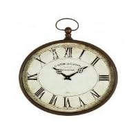 Vintage Style Oval French Wall Clock Galerie du Gaston