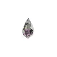 18 Pieces 6x10mm Preciosa Czech Crystal Drop Pendant Faceted Drop Clear Beads, Light Vitrail Halfcoat
