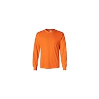 Gildan Long Sleeve T-Shirt Ultra Cotton (G24000)(Safety Orange)