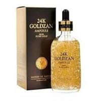 1 Box ; 24K Goldzan Ampoule 99.9% Pure Gold 100 ml. In Korea