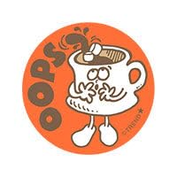 Oops/Hot Cocoa Scent Retro Scratch 'n Sniff Stinky Stickers by Trend; 24 Seals/Pack - Authentic 1980s Designs!