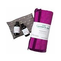 Classic Infant Massage Multi-use Kit, Large, Magenta, Charcoal Arrows