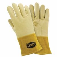6020 Pigskin MIG Welding Gloves – Large, Insulated Top Grain Work Safety Gear, Straight Thumb, Kevlar Construction