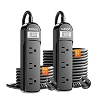 IPX6 Outdoor Power Strip Weatherproof - 10 FT & 15 FT Extension Cord 3 Wide Outlets 1875W Overload Protection, Waterproof SJT-UL Extension Cord for Office,Dorm Room,Patio,Garden