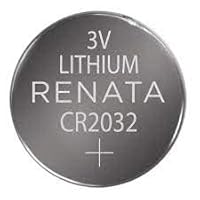 One (1) X Renata Cr2032 Lithium Watch / Key / Gadget Battery 3V Blister Packed by Renata