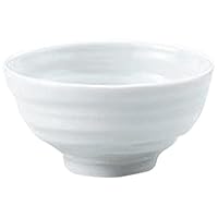 Set of 10, Daihei White Pewter Rice Bowl, 4.6 x 2.4 inches (11.8 x 6 cm), Restaurant, Ryokan, Japanese Tableware, Restaurant, Commercial Use, Tableware, Tableware, Tableware, Tableware, Dinnerware