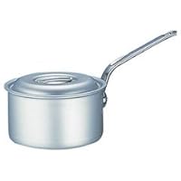 Endo Shoji AEK0804 Meister Single Handed Deep Pot, 9.4 inches (24 cm), Eco Clean Treatment, Aluminum Alloy, Made in Japan