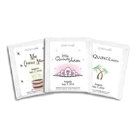 Personalized Tea Favors - Set of 30 (Quinceanera)