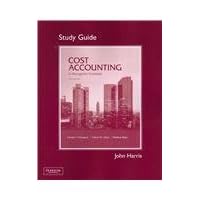 Student Study Guide for Cost Accounting Student Study Guide for Cost Accounting Paperback