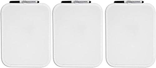 Sparco Marker Board, Melamine Surface, 8-1/2 x 11 Inches, White (SPR75620) SOLD AS A PACK OF 3