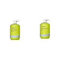 DevaCurl Low-Poo Delight Mild Lather Cleanser and One Condition Delight Lightweight Cream Conditioner, 32 fl oz | Bundle